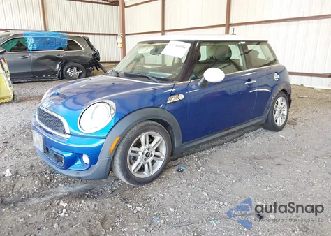 2013 Mini Hardtop Cooper S from USA, damaged, VIN WMWSV3C59DT388365